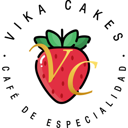Logo de Vika Cakes, café de especialidad